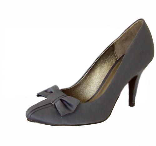 Grey Evening Shoes, Wedding Shoes, Ladies Shoes